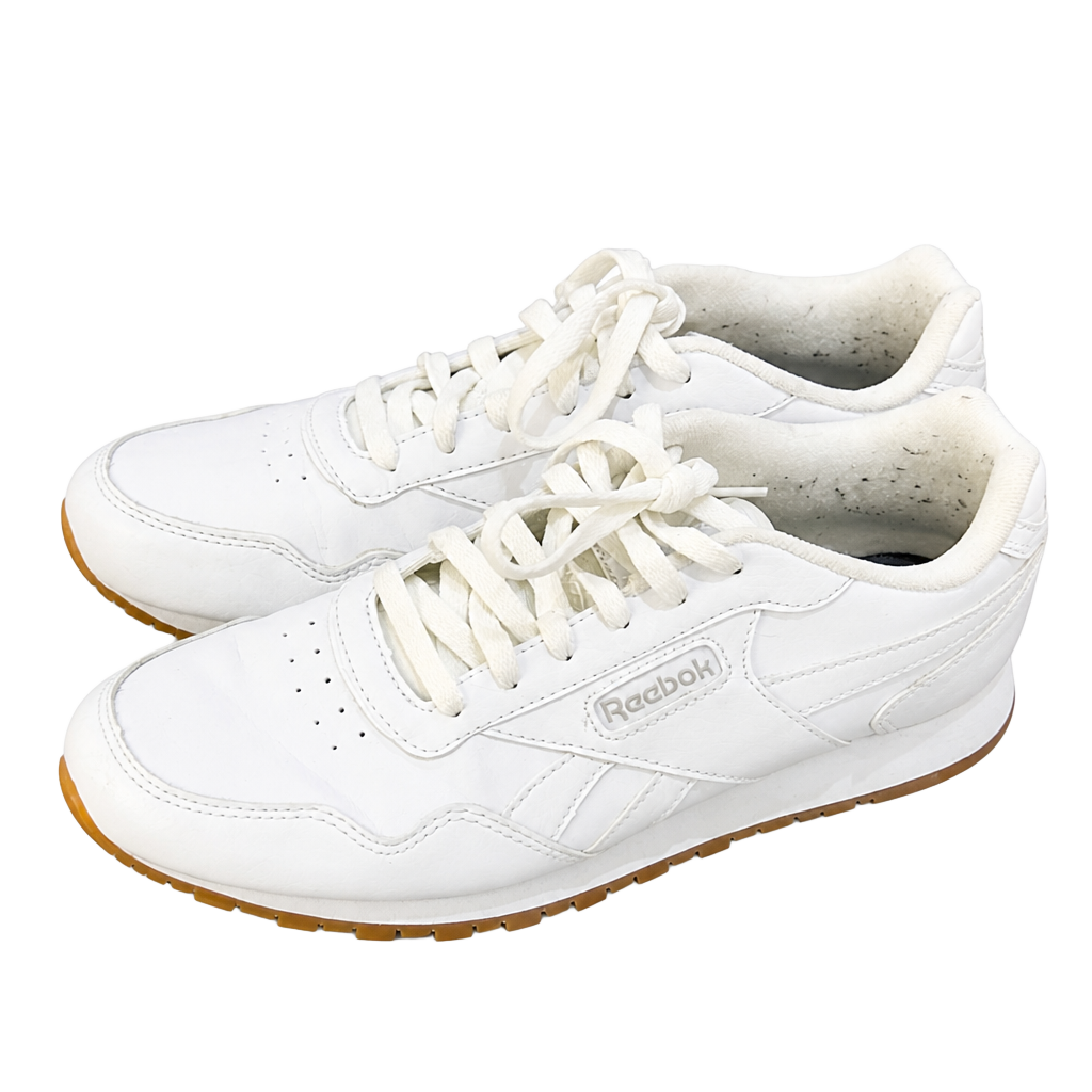 Reebok Classic Harman Run White Gum Leather Sneakers 1
