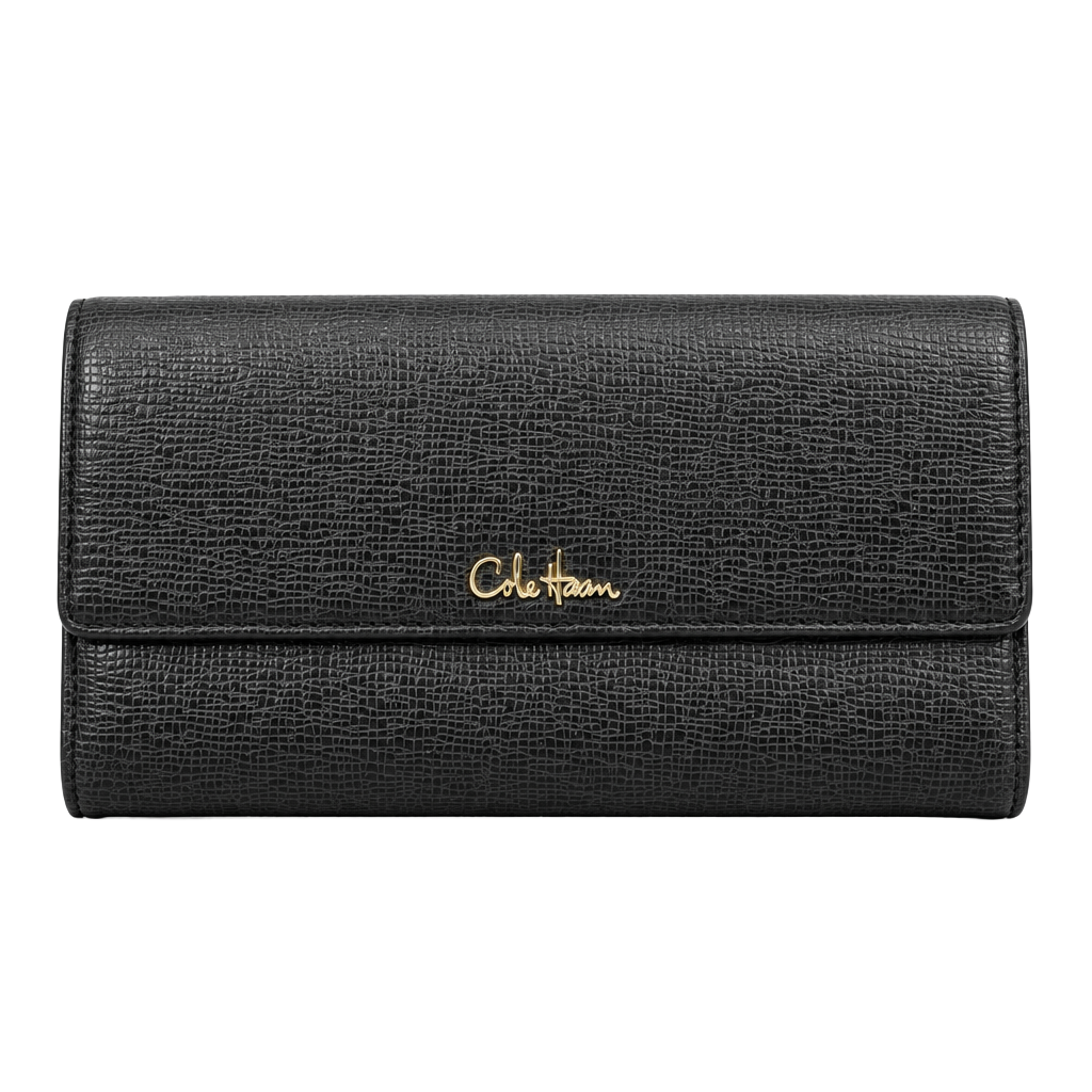 Cole Haan Black Leather Wallet 1