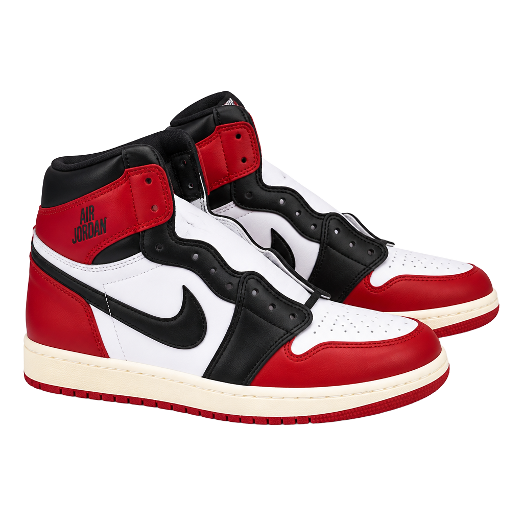 Air Jordan 1 Retro High OG "Black Toe" Size 12 1
