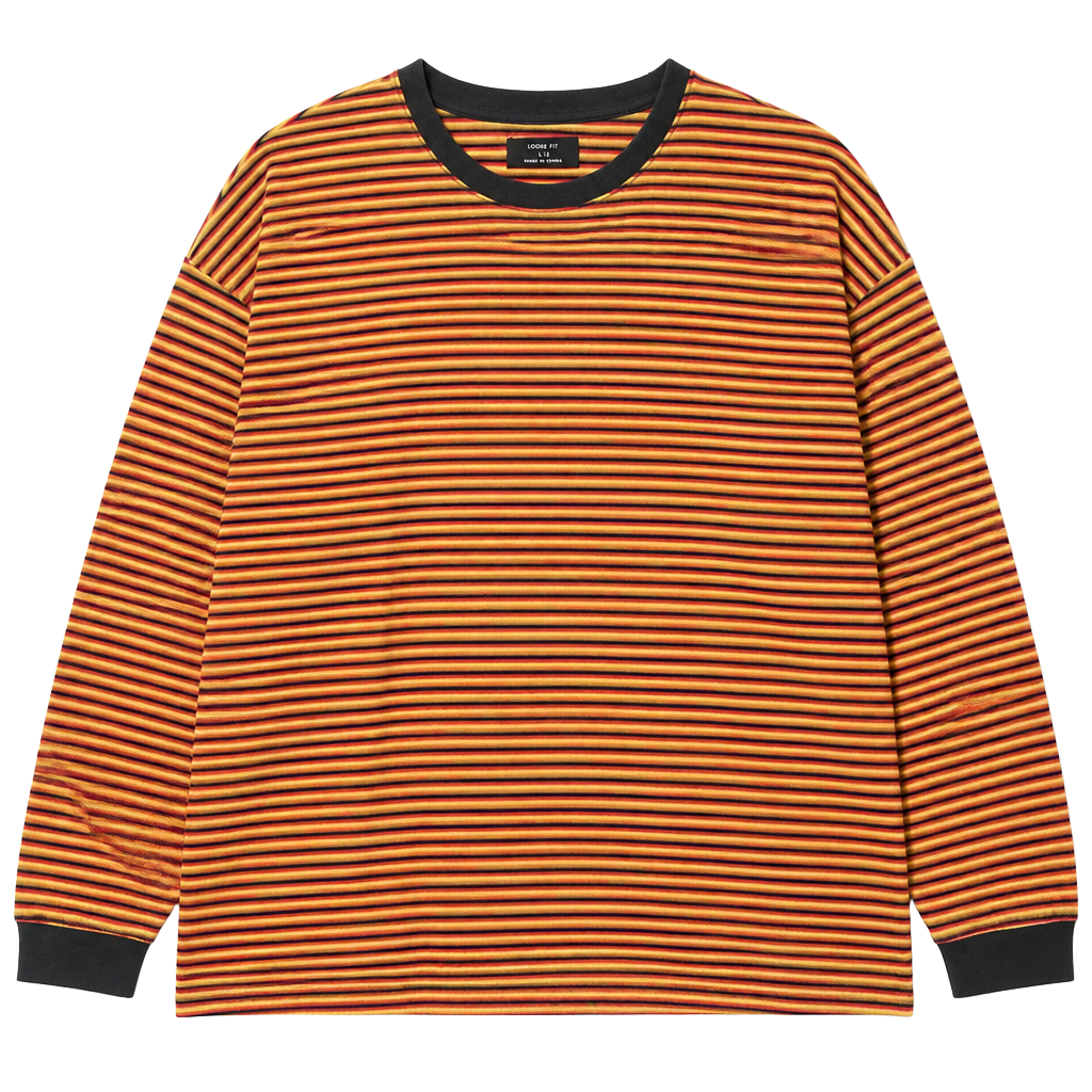 Relaxed Stripes Longsleeve T-shirt - 1