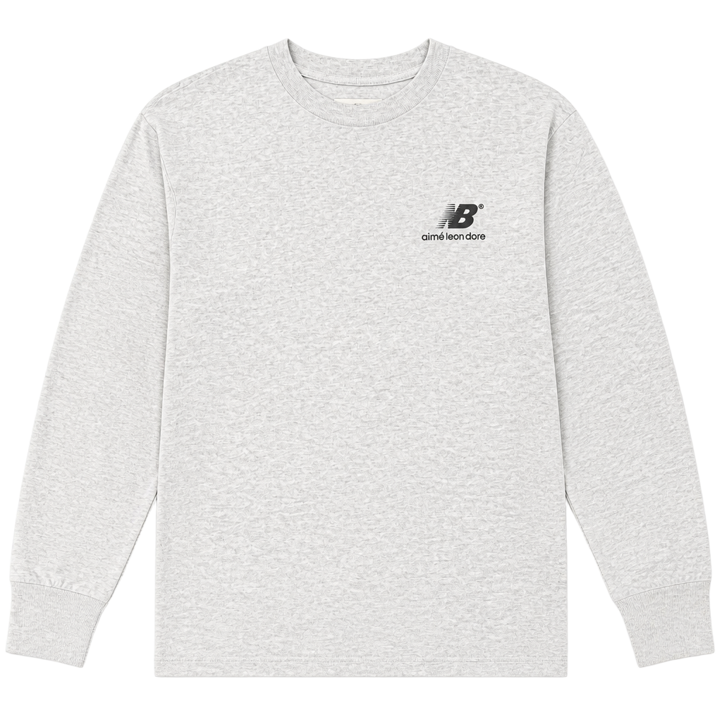 AIMÉ LEON DORE X NEW BALANCE LONG SLEEVE TEE Life In The Balance Sz L 1
