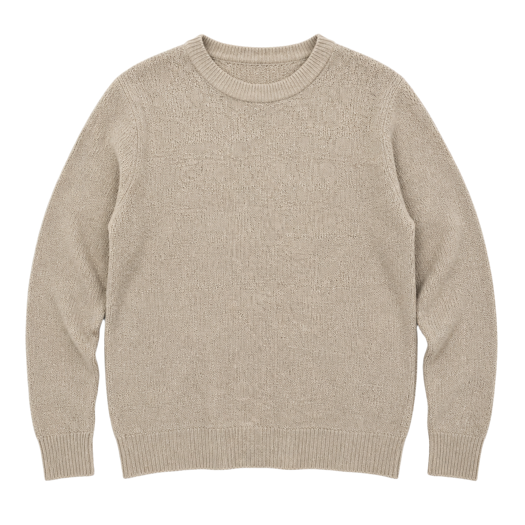 Vintage Alan Stuart Textured Knit Crewneck Sweater Size M 1