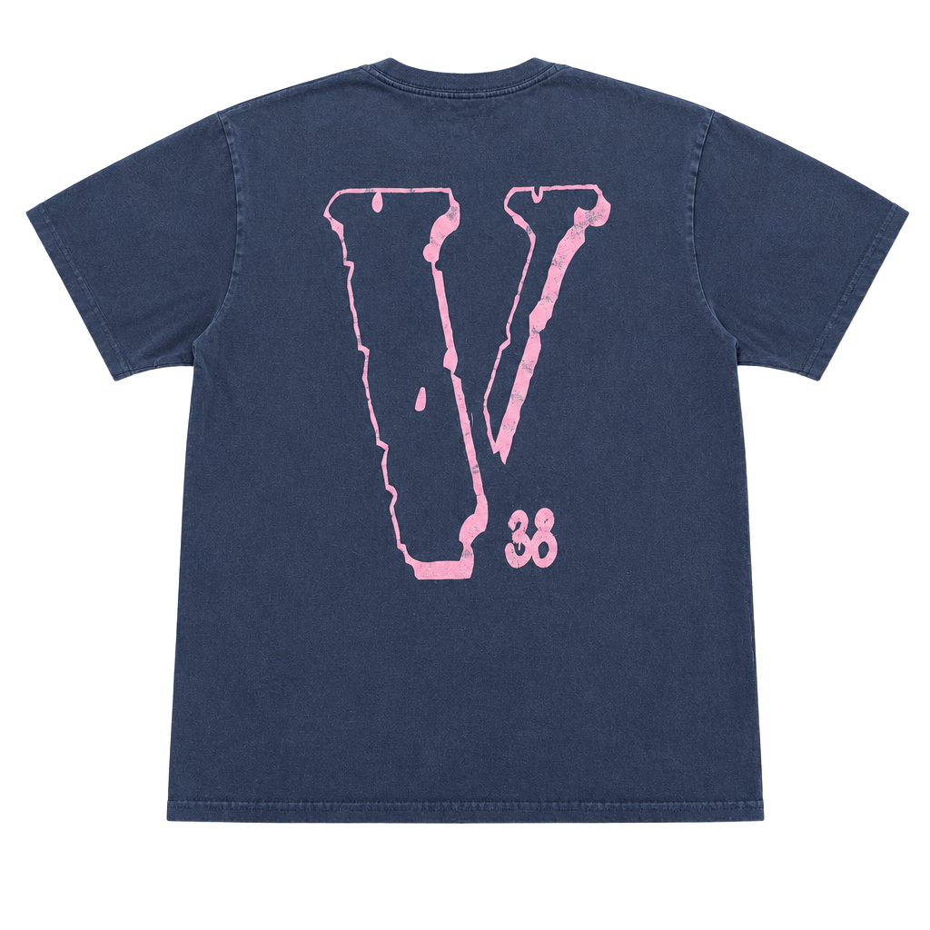 Vlone x NBA Youngboy Top T-Shirt Black Red 1