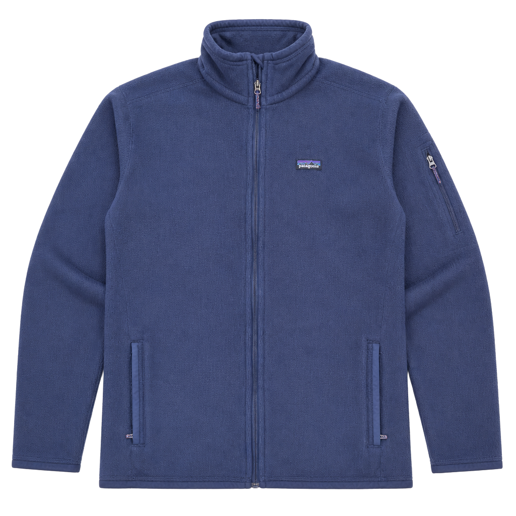 Patagonia Women's Full Zip Fleece Jacket Black 1