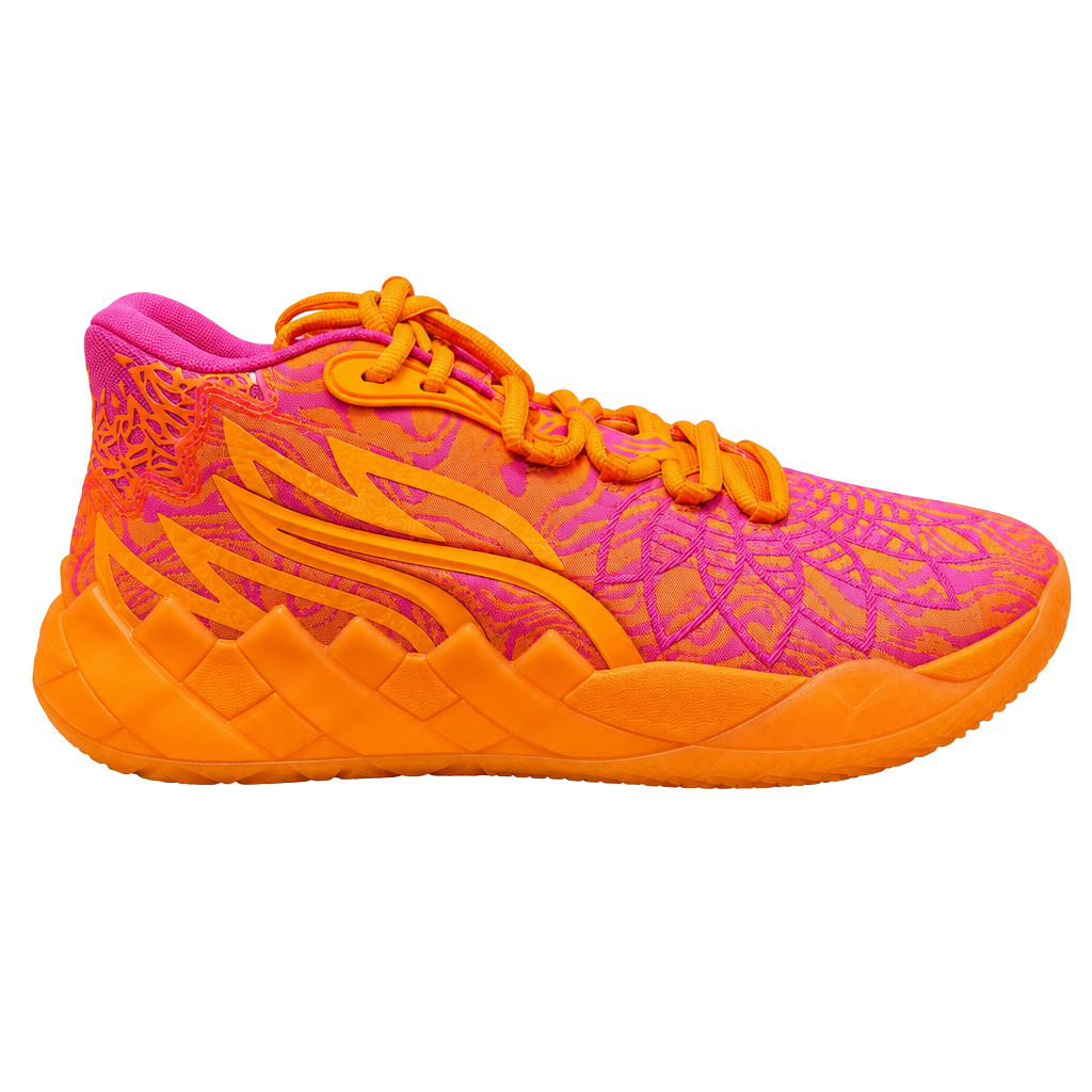 Puma MB.01 Mash-Up Size 13 Rickie Orange Ravish Basketball Shoes 1