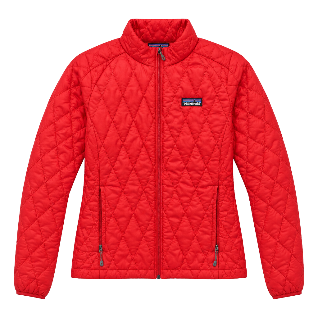 Patagonia Nano Puff Jacket Size M Red Primaloft Quilted 1