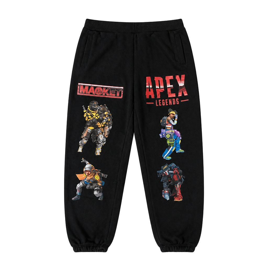 Market x Apex Legends Squad Sweatpants Black Medium 1