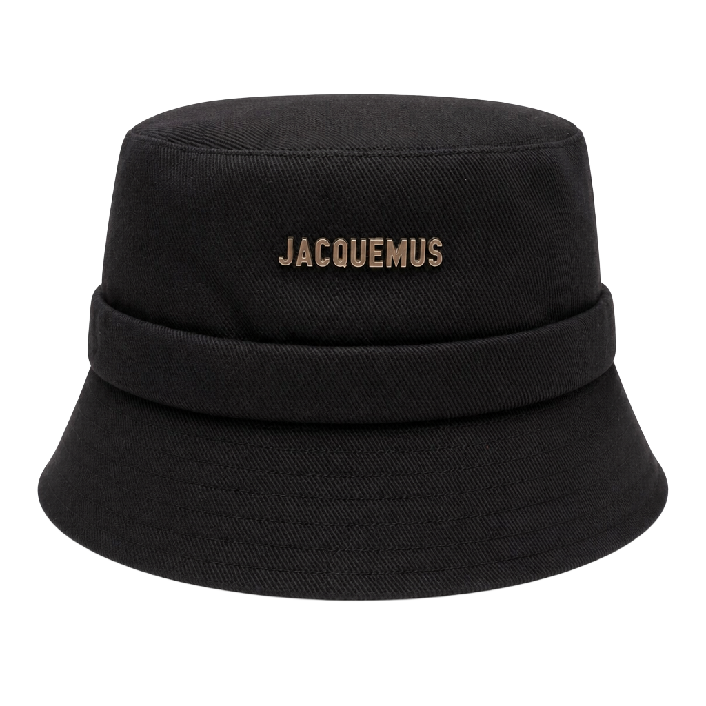 Jacquemus Le Bob Artichaut Bucket Hat Black Size 62 1