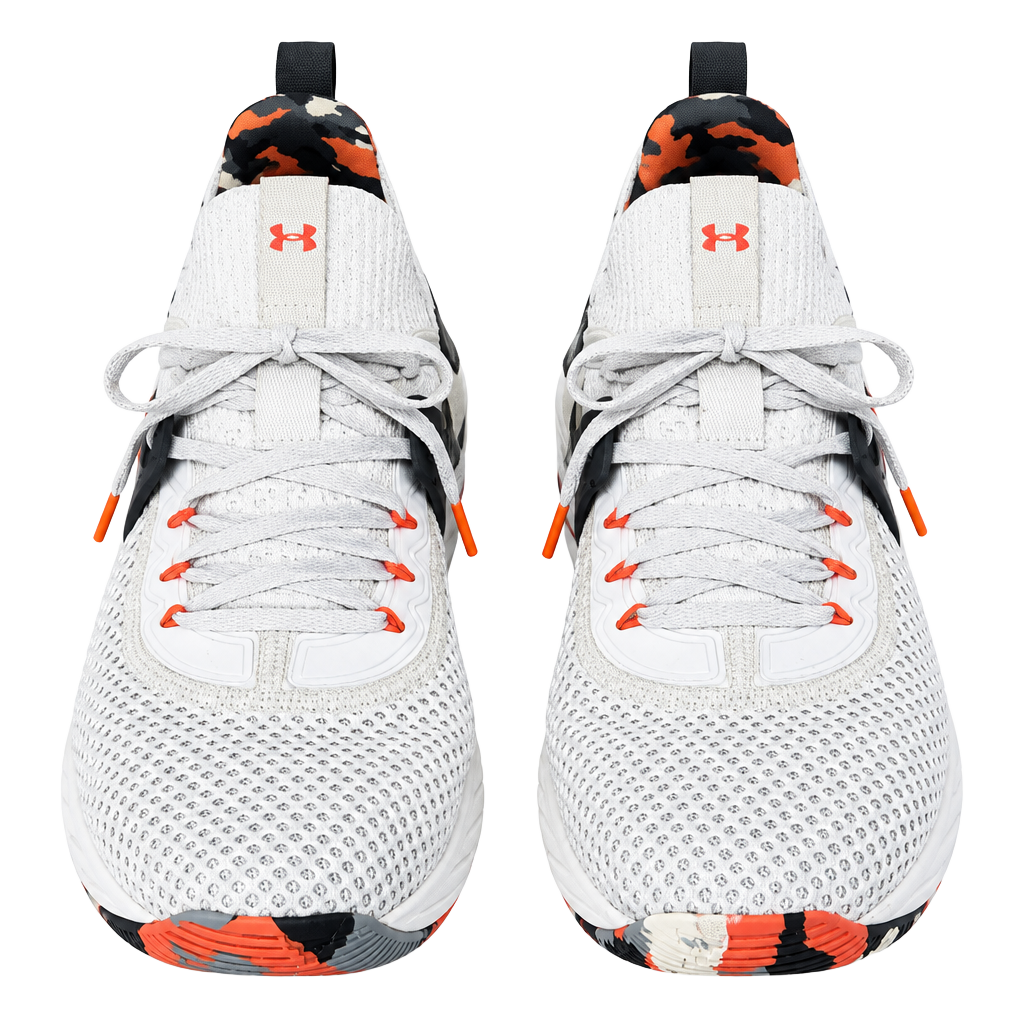 Under Armour Project Rock 4 Size 12 Stone Marble Training Shoes 1