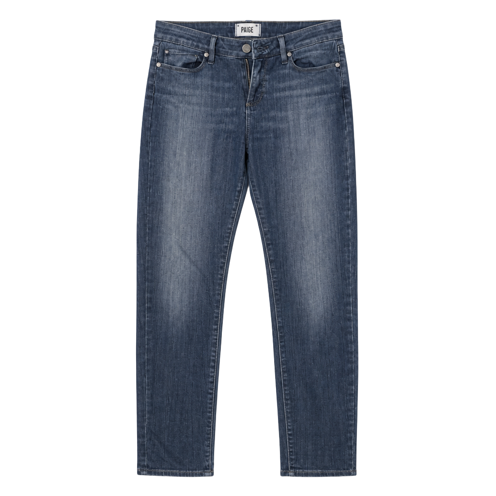 PAIGE Verdugo Ankle Skinny Jeans Women's Size 29 Dark Wash Denim 1