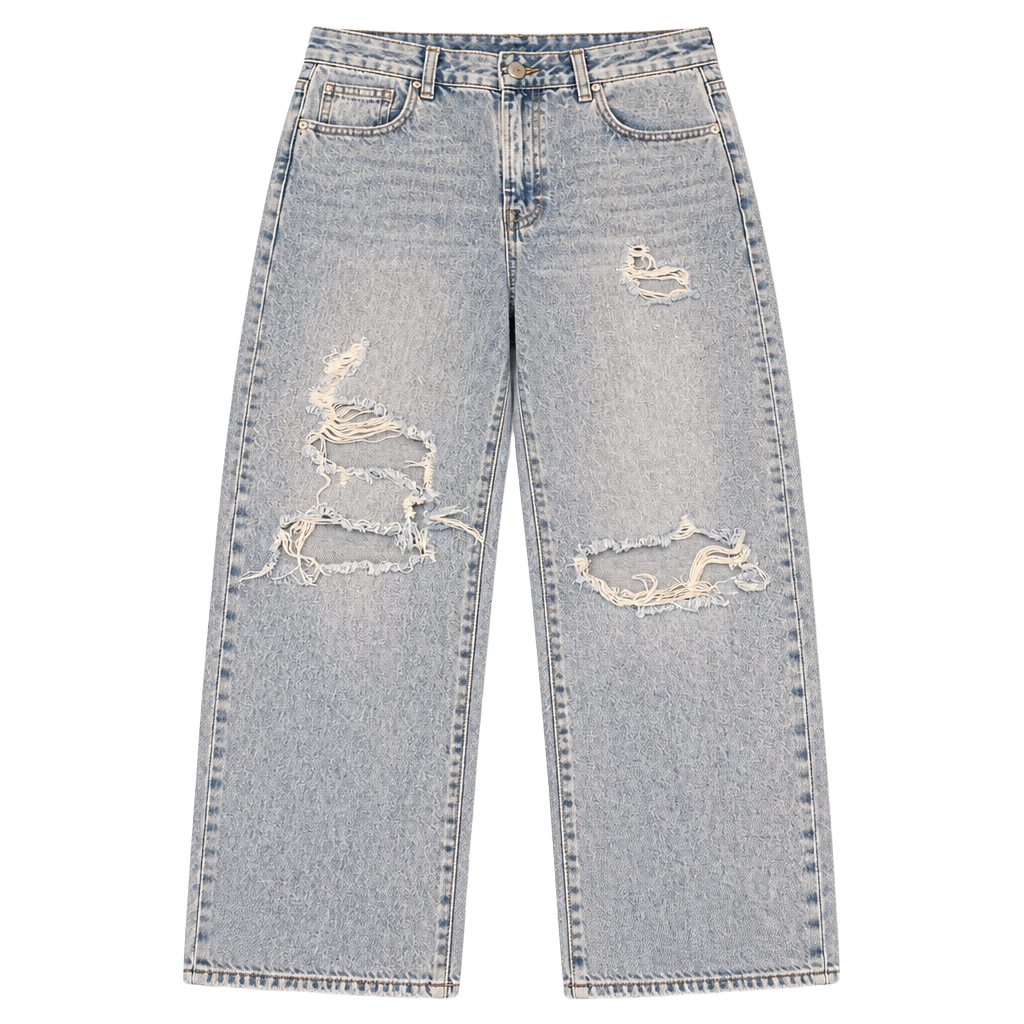 Altard State Hidden Jeans Los Angeles Distressed Straight Leg Light Wash Jeans Size 27 1