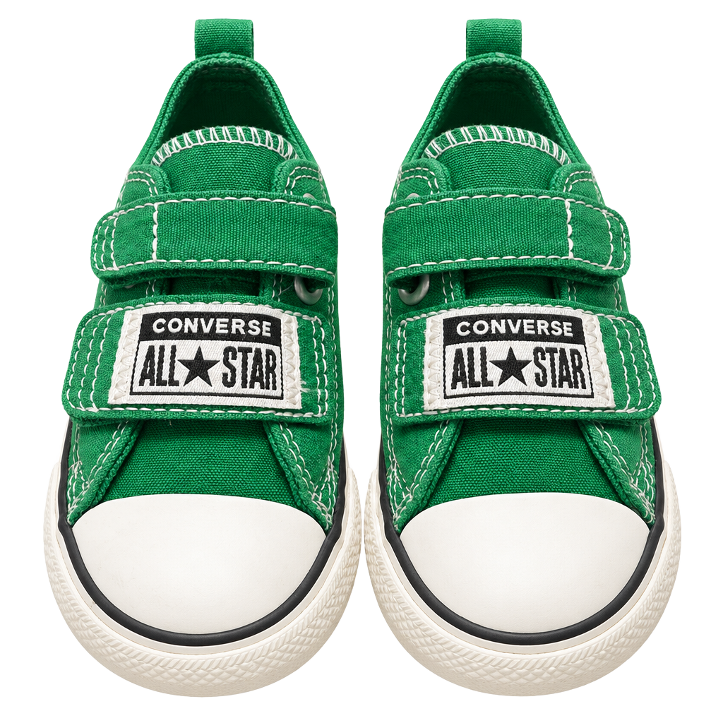 Converse Chuck Taylor All Star EasyOn Size 8 Green Toddler Sneakers 1