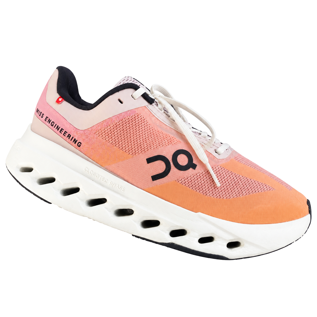 On Cloudsurfer Next Running Shoes Pink Orange 1