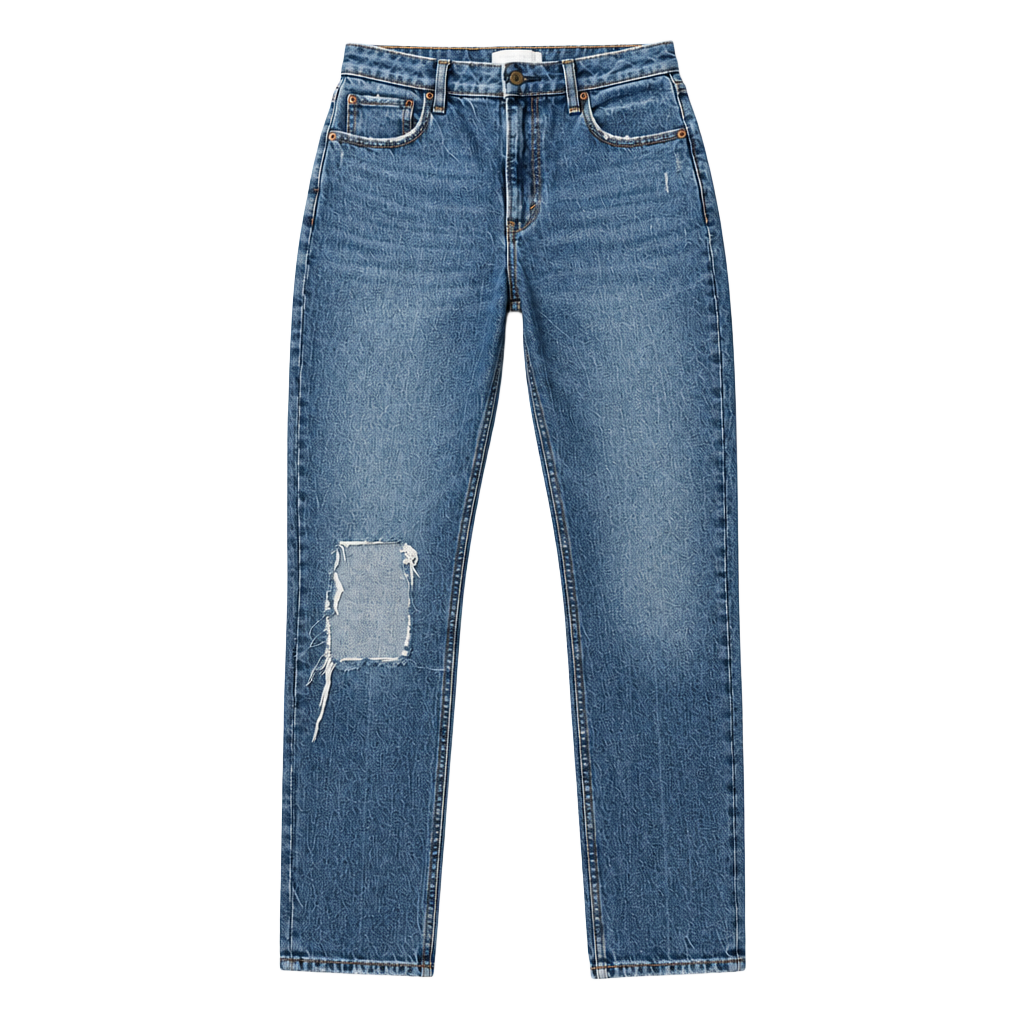 Abercrombie & Fitch The Skinny High Rise Curve Love Jeans Size 27 4R Blue Denim 1