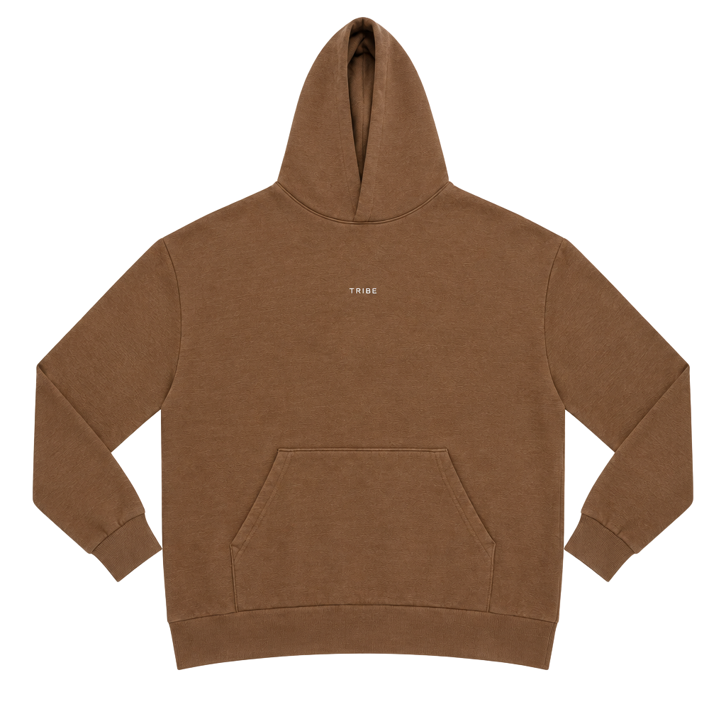 Tribe Kelley Hoodie Size 2XL Brown Pullover 1