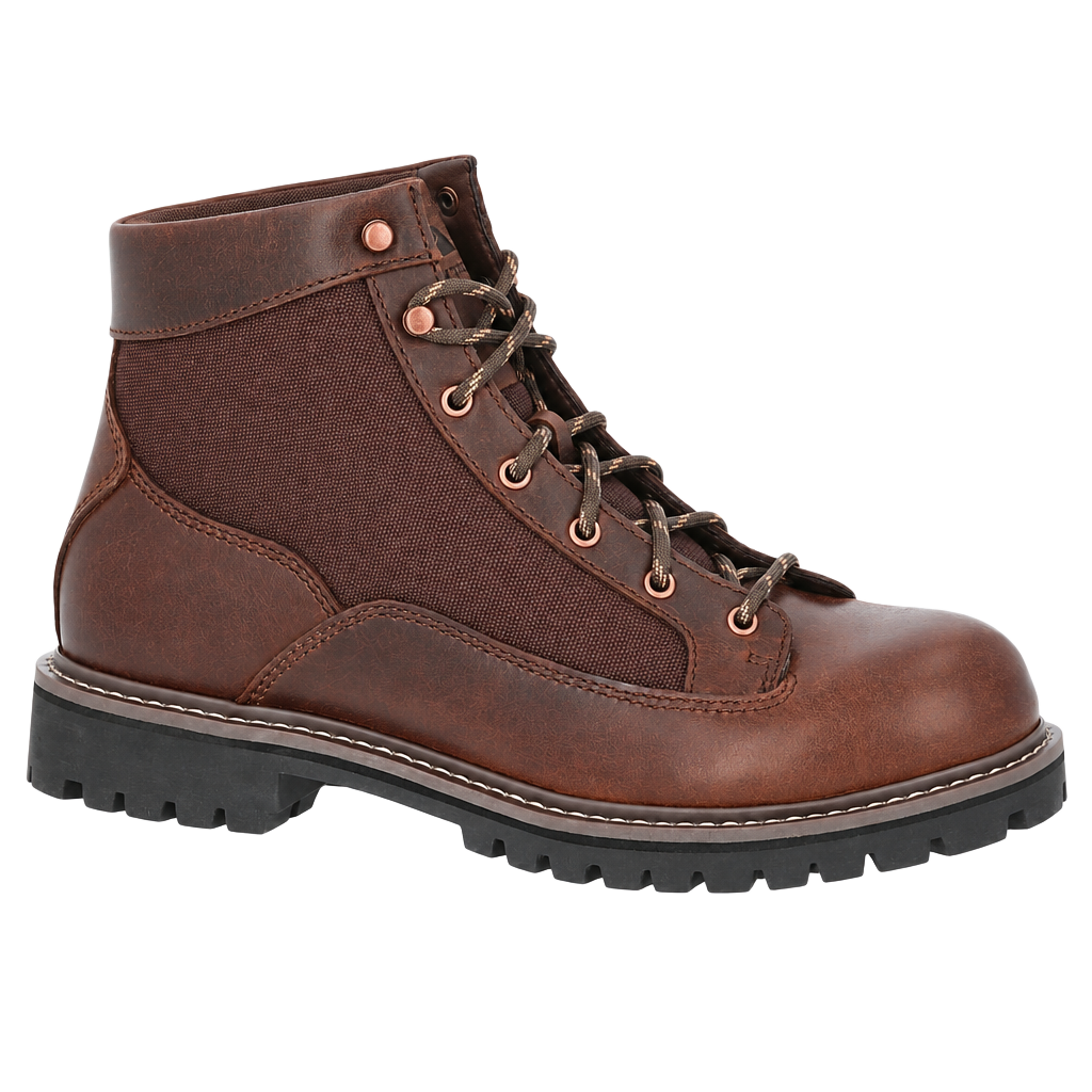 Ozark Trail OT Roofer Boot Size 9.5 Dark Brown Leather 1