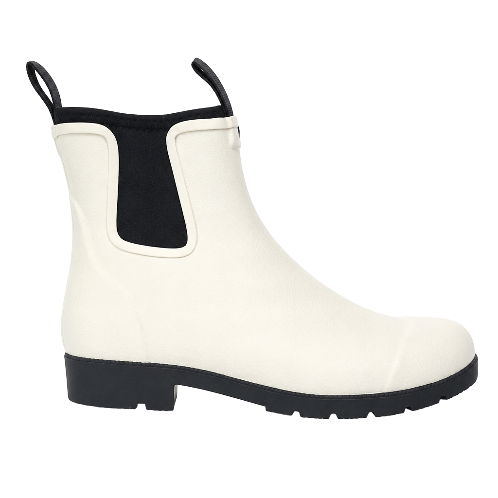 Quince Chelsea Rain Boot in Cream White Womens 10 mens 9 eur 41 NEW 1