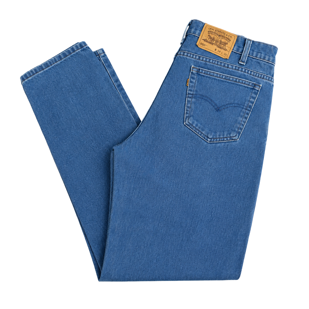 Levi's 550 Relaxed Fit Jeans 34x30 Blue Denim 1