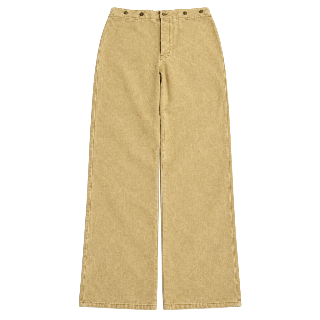 Vintage frontier classics buckleback Canvas Pants Size 38 Tan Straight Leg 1