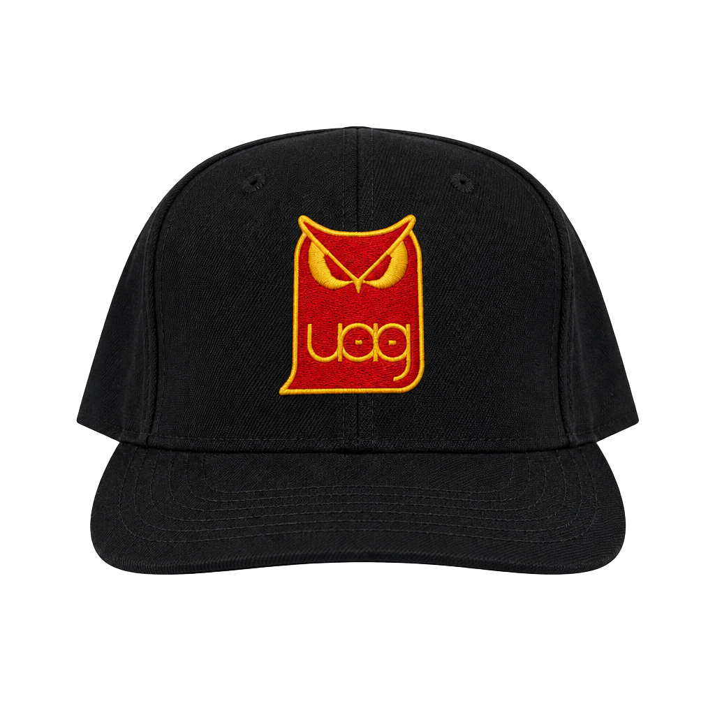 Vintage Tecos football team Logo Snapback Hat One Size Black Green Undervisor 1