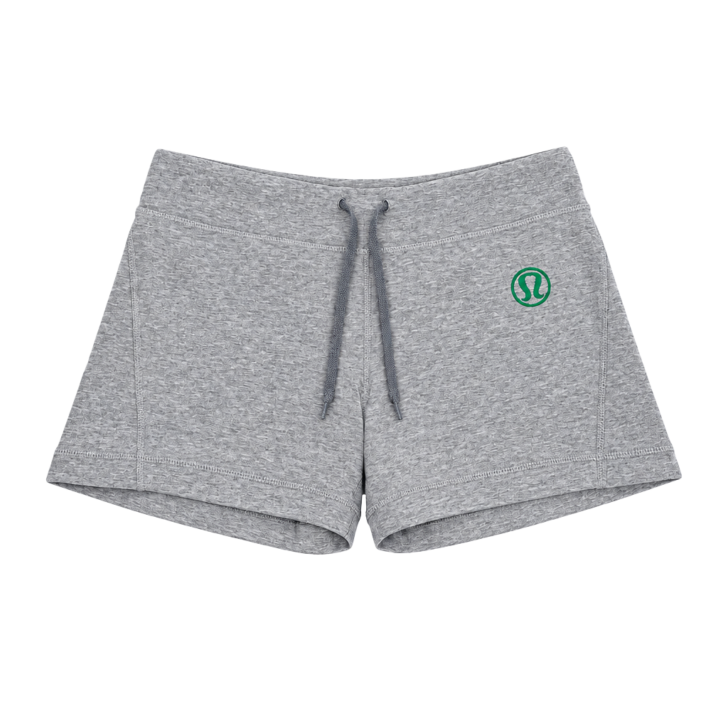 Lululemon Sweatshorts Gray Drawstring Athletic Shorts 1