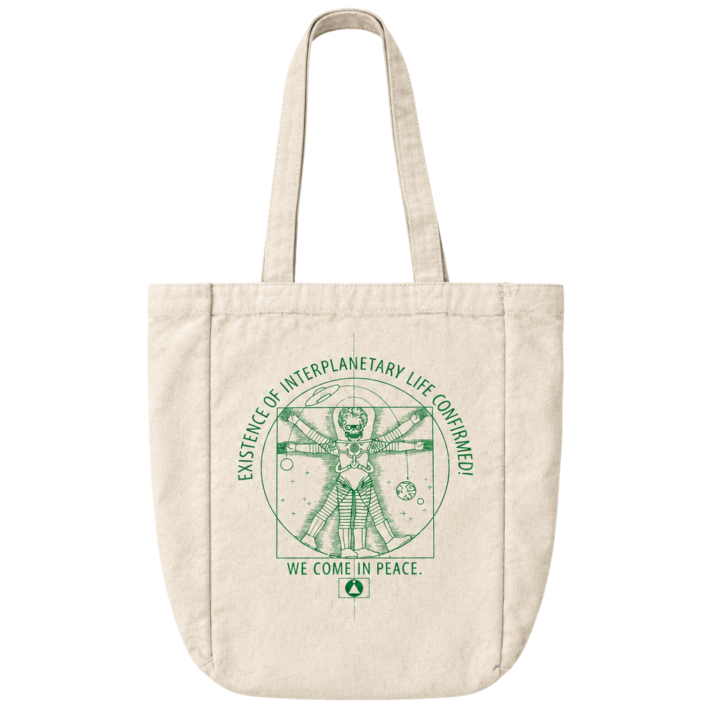 Rare 1996 Los Angeles Comic Book ScienceFiction Convention Tote Bag Mars Attacks 1