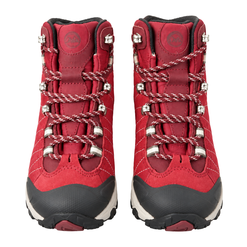 Oboz Sawtooth Mid BDry Hiking Boots Size 6.5W Red Waterproof 1