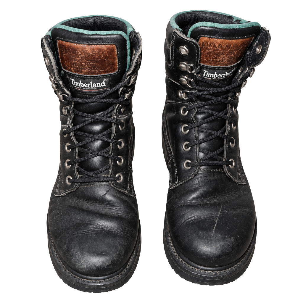 Fieldmaster Insulated Work Boots Size 9.5D Black Leather 1