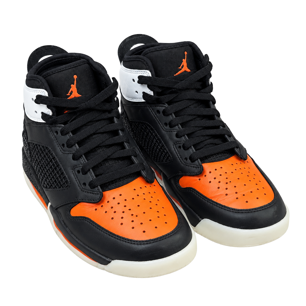 Jordan Mars 270 Shattered Backboard Black Orange Sneakers 1