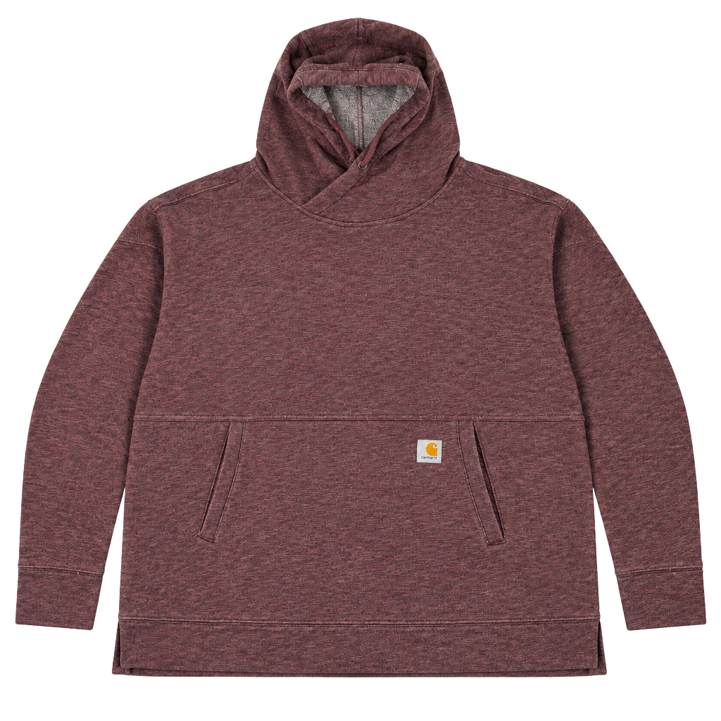 Carhartt Relaxed Fit Pullover Hoodie Size 2X (20W/22W) Plum Purple 1