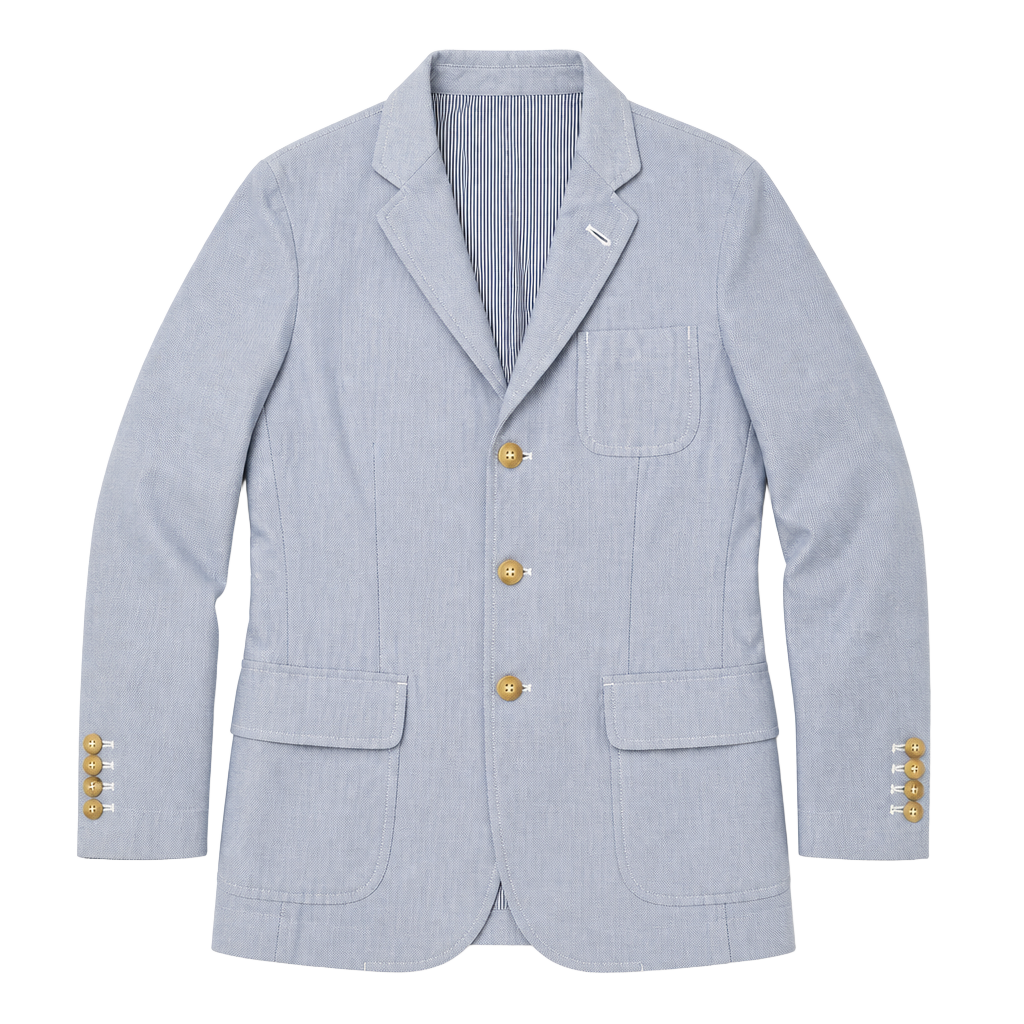 Polo By Ralph Lauren Blazer Size Boys S Blue Cotton Striped Lining 1