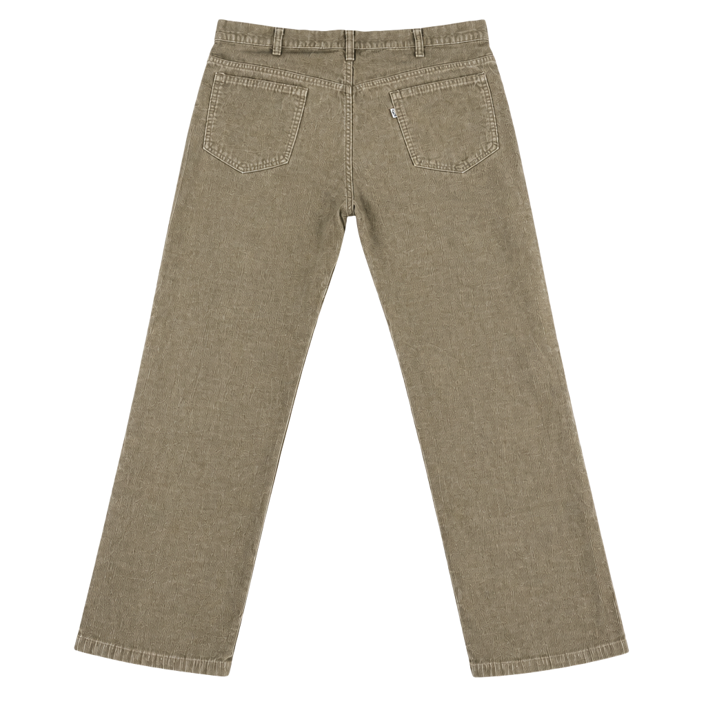 Vintage 70s Women’s Levi's Corduroy Pants Tan 36/27 1