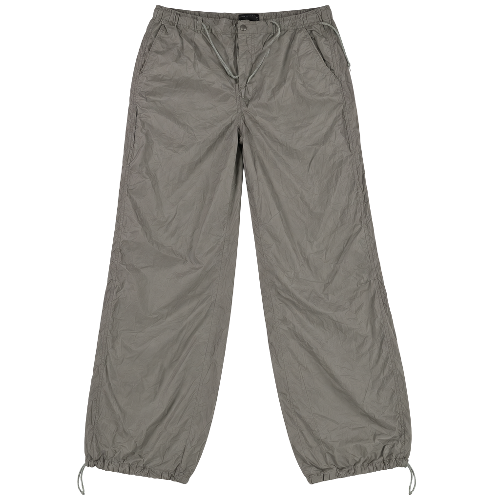 ASOS Design Parachute Pants Size 32/30 Taupe Utility Cargo Drawstring 1