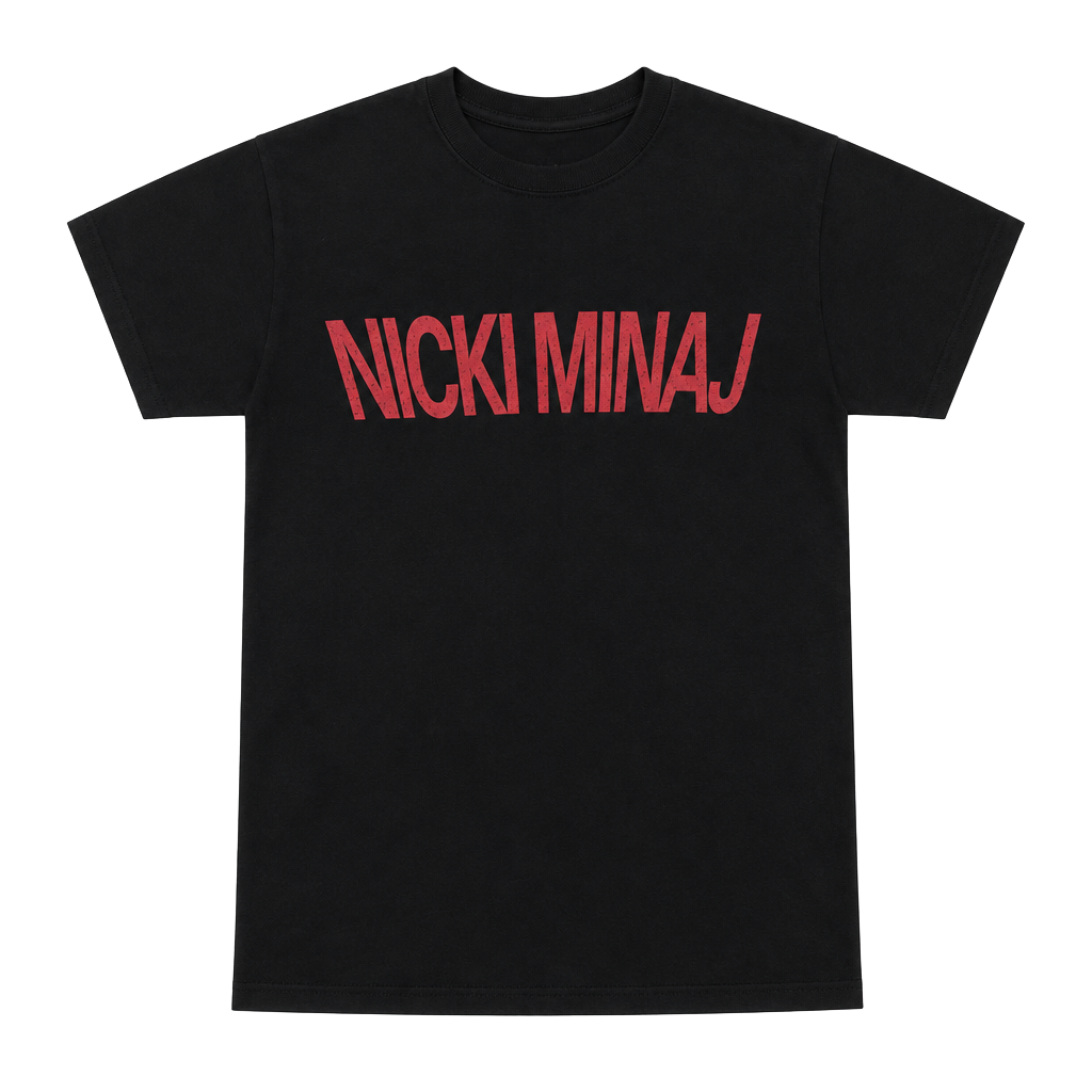 Nicki Minaj Graphic T-Shirt Size S Black Red UFO Sci-Fi 1