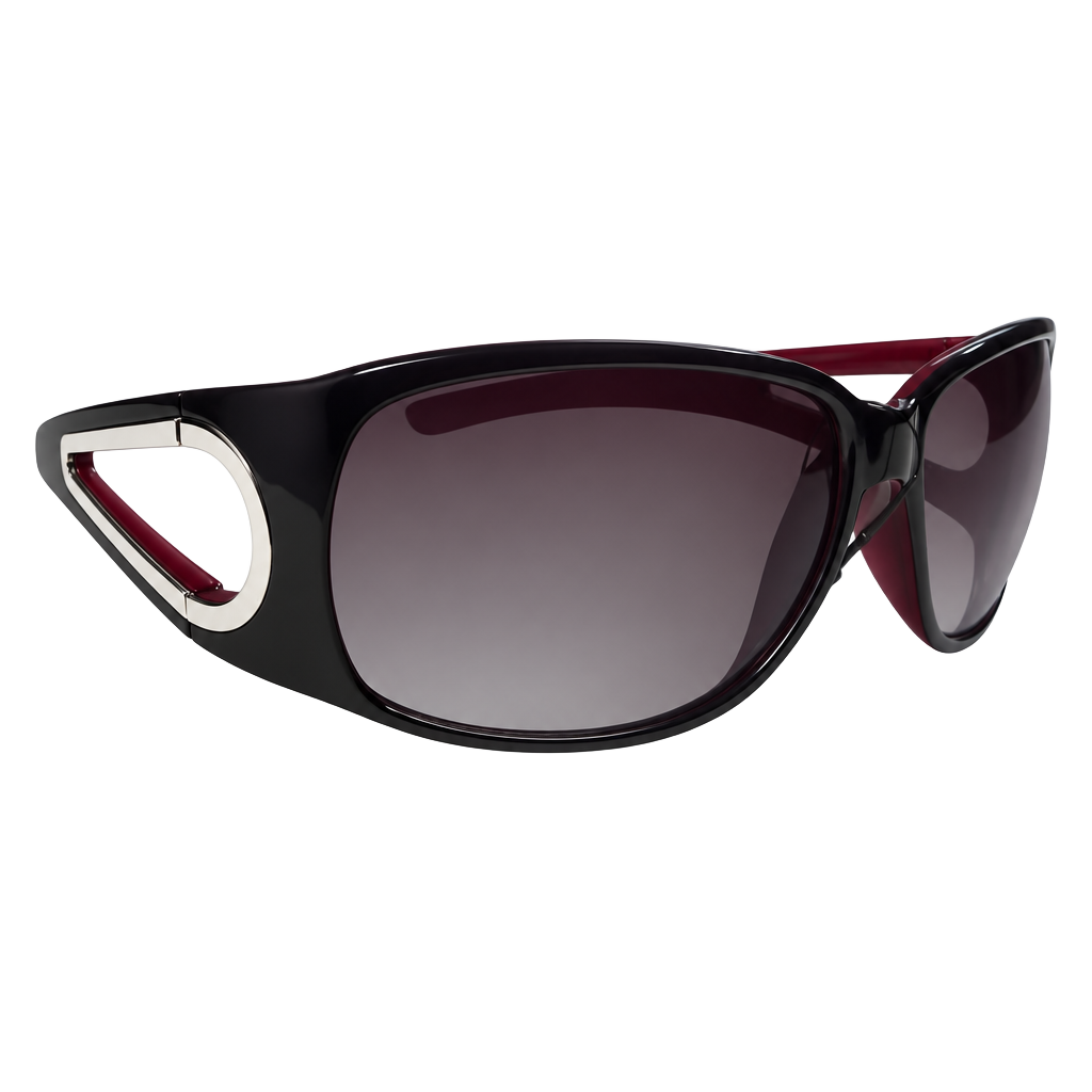 Y2K SSpair Black Red Sunglasses UV400 1