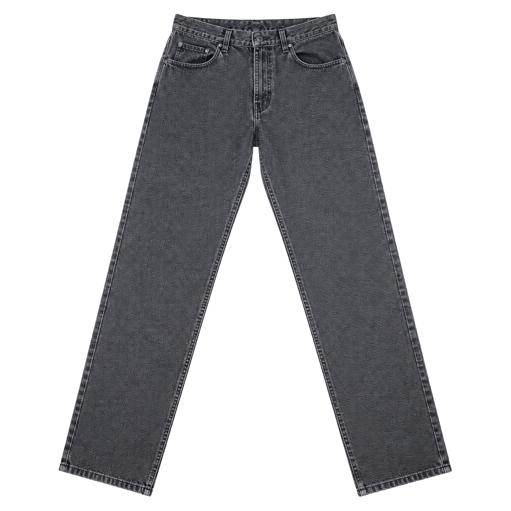 Levi Strauss Signature 545 Loose Fit Jeans Black Denim 1