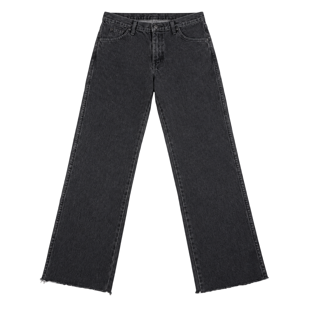 Dickies Black Straight Leg Denim Jeans 30x30 1