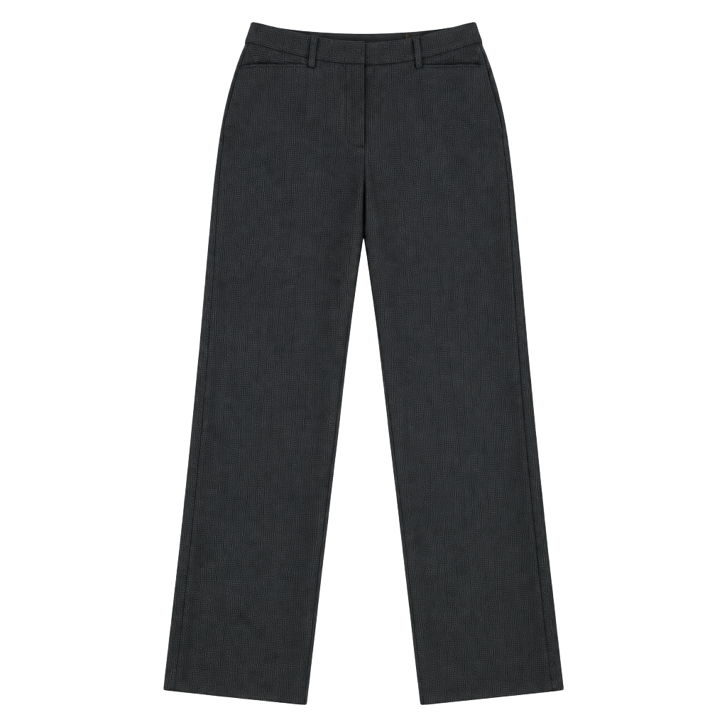 Lauren Ralph Lauren Dress Pants Size 10 Gray Stretch Trousers 1