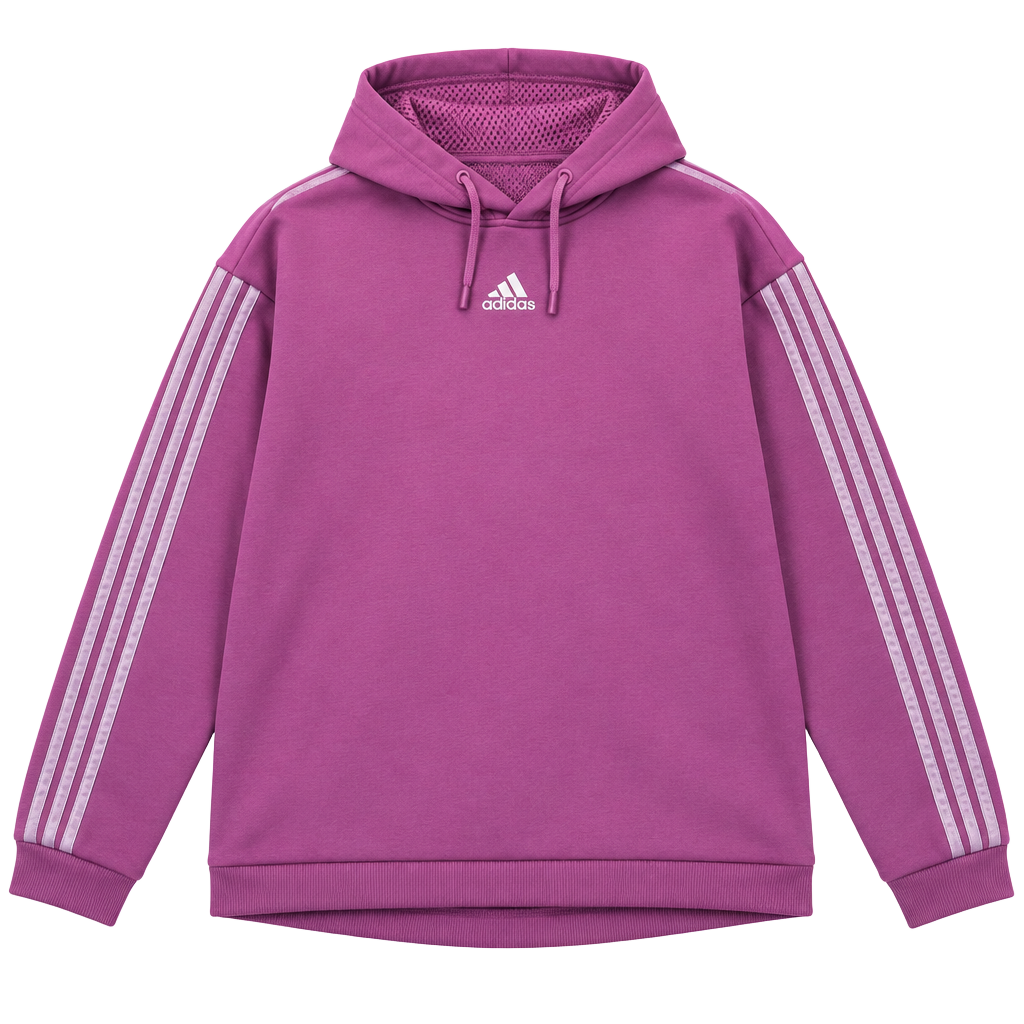 Adidas Gear Up Hoodie Size XL Purple Pullover Sweatshirt 1