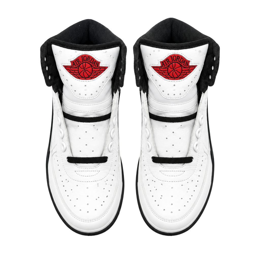 Nike Air Jordan 2 Retro Chicago Size 8 White Black Red 1