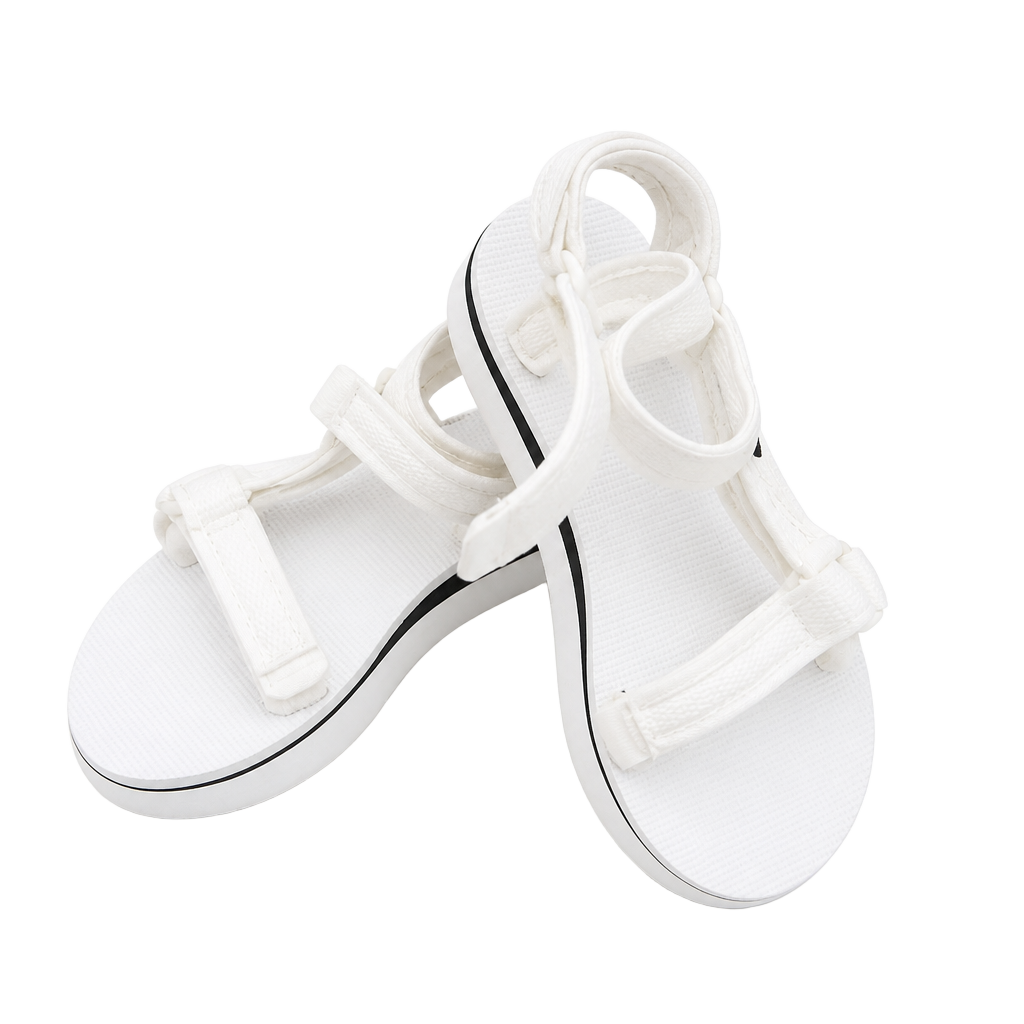 Teva Flatform Universal Mesh Platform Sandal White 1