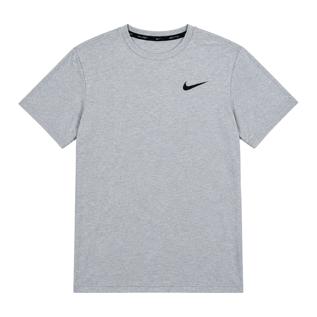Nike Pro Dri-FIT T-Shirt Size S Gray Short Sleeve Athletic 1