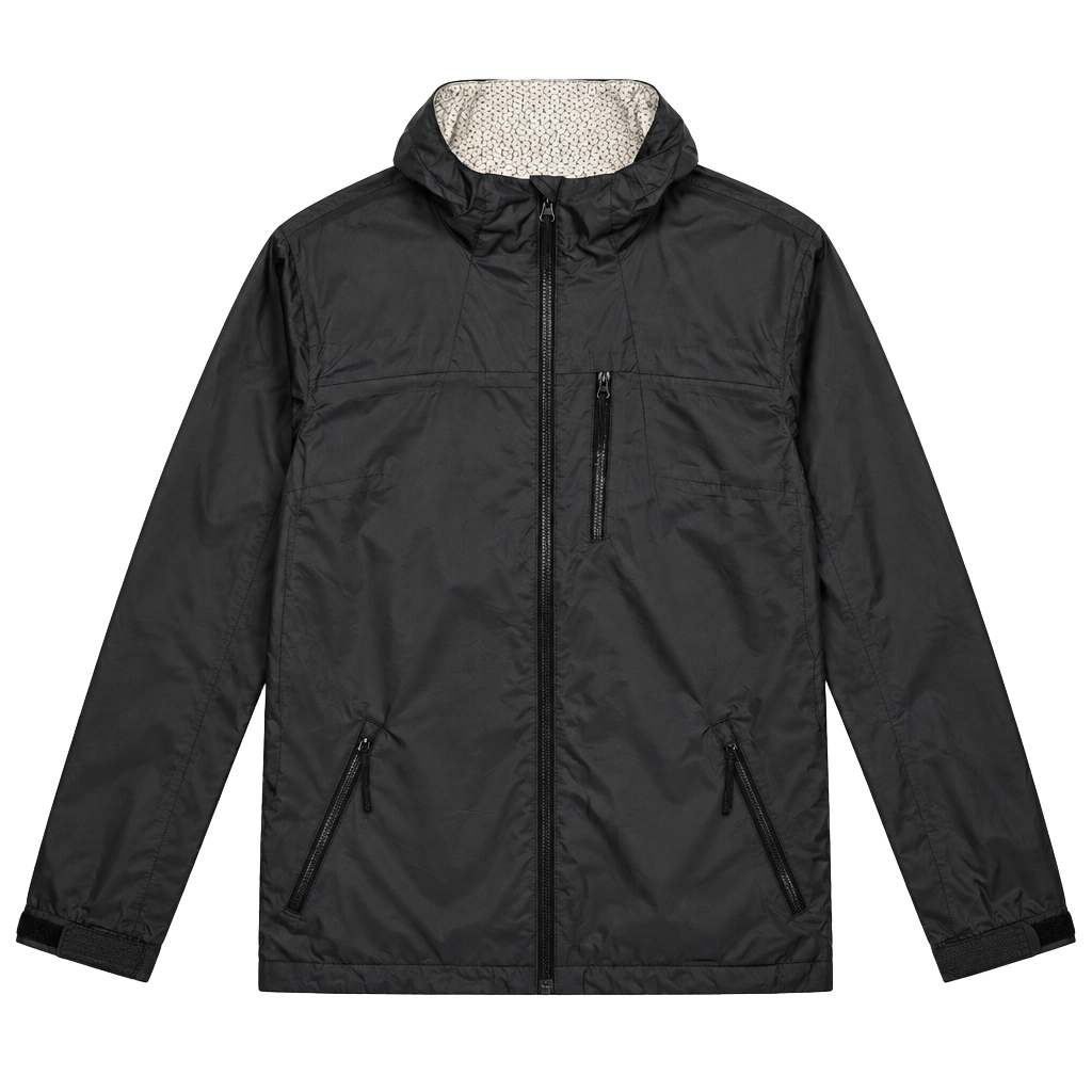 Columbia Omni-Evap Jacket Size M Black Rain Windbreaker Hooded 1