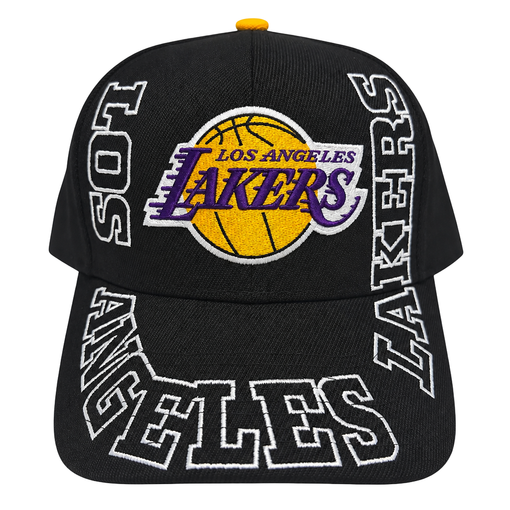 Mitchell & Ness Los Angeles Lakers Around The Way Pro Snapback Hat OSFA 1