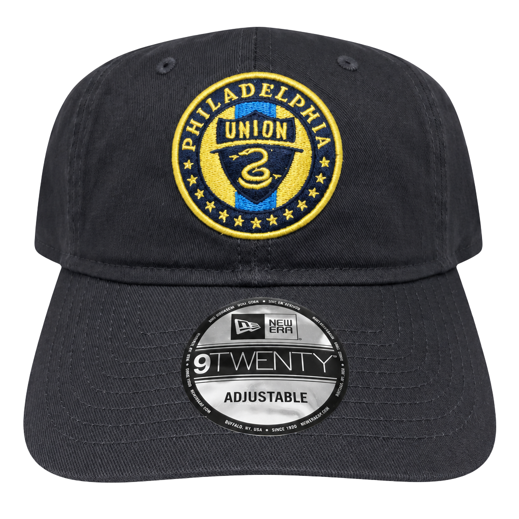 New Era Philadelphia Union 9TWENTY Adjustable Hat Dark Grey 1