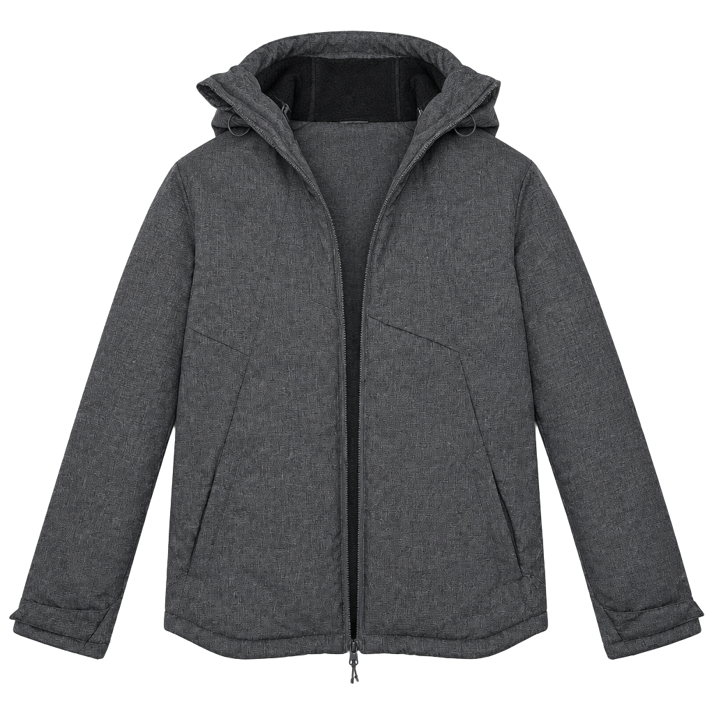 New Champion 9 Hooded Jacket Size S Gray Our Warmest 1