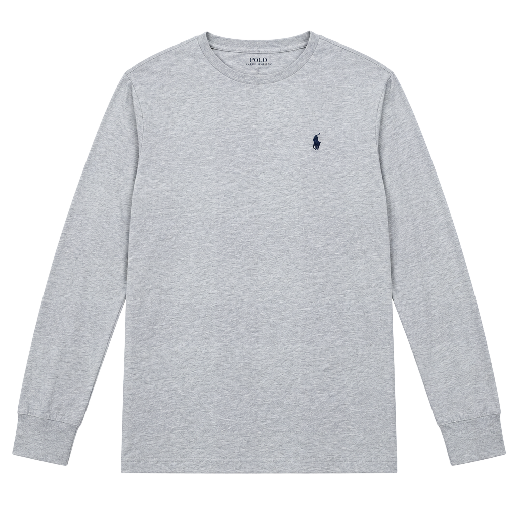 Polo Ralph Lauren Custom Slim Fit Long Sleeve T-Shirt Size L Blue 1