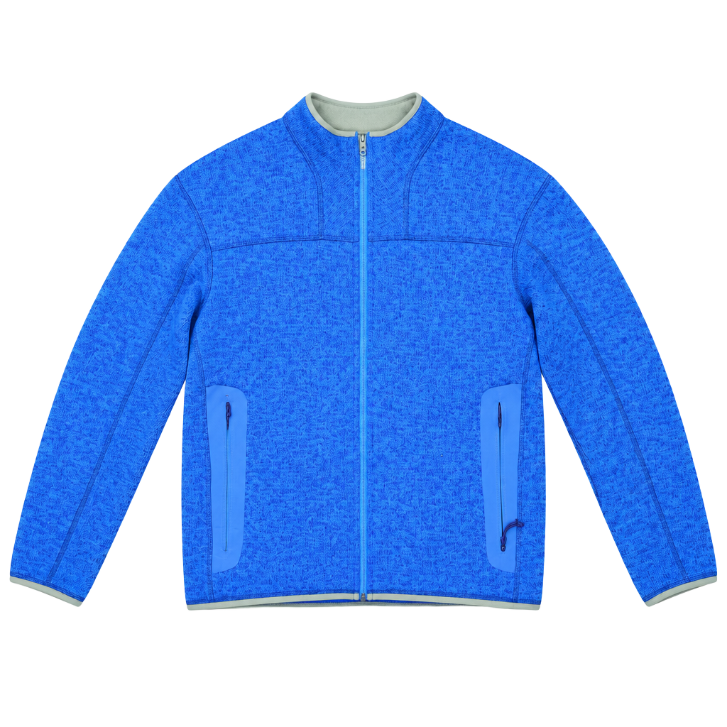 Arc'Teryx Full Zip Fleece Jacket Size L Blue Polartec 1