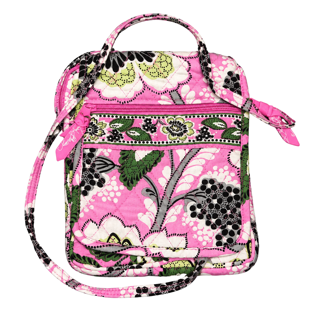 Vera Bradley Priscilla Pink Mini Hipster Crossbody Bag 1