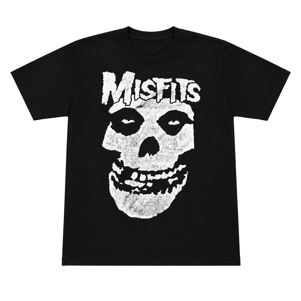 2000s Misfits Band T-Shirt Black 1